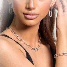 Load image into Gallery viewer, Link Me Necklace, Silver