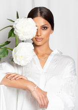 Load image into Gallery viewer, Arabic Script Patience-Sabr Bracelet, Silver