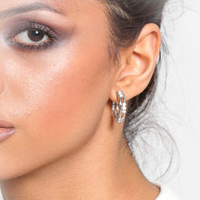 Load image into Gallery viewer, Iconic Imani Huggies, Silver