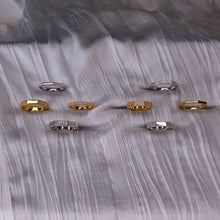 Load image into Gallery viewer, Wide Octo Pavé Ring