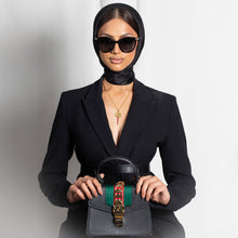 Load image into Gallery viewer, Red Stone Chabi Key Pendant, Gold