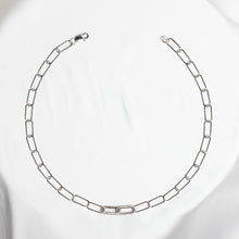 Load image into Gallery viewer, Link Me Necklace, Silver