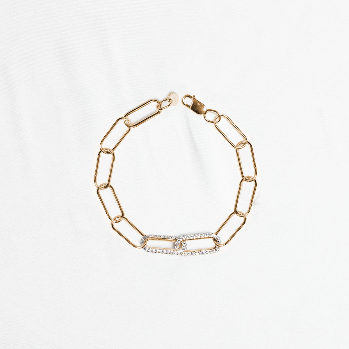 Link Me Bracelet, Gold
