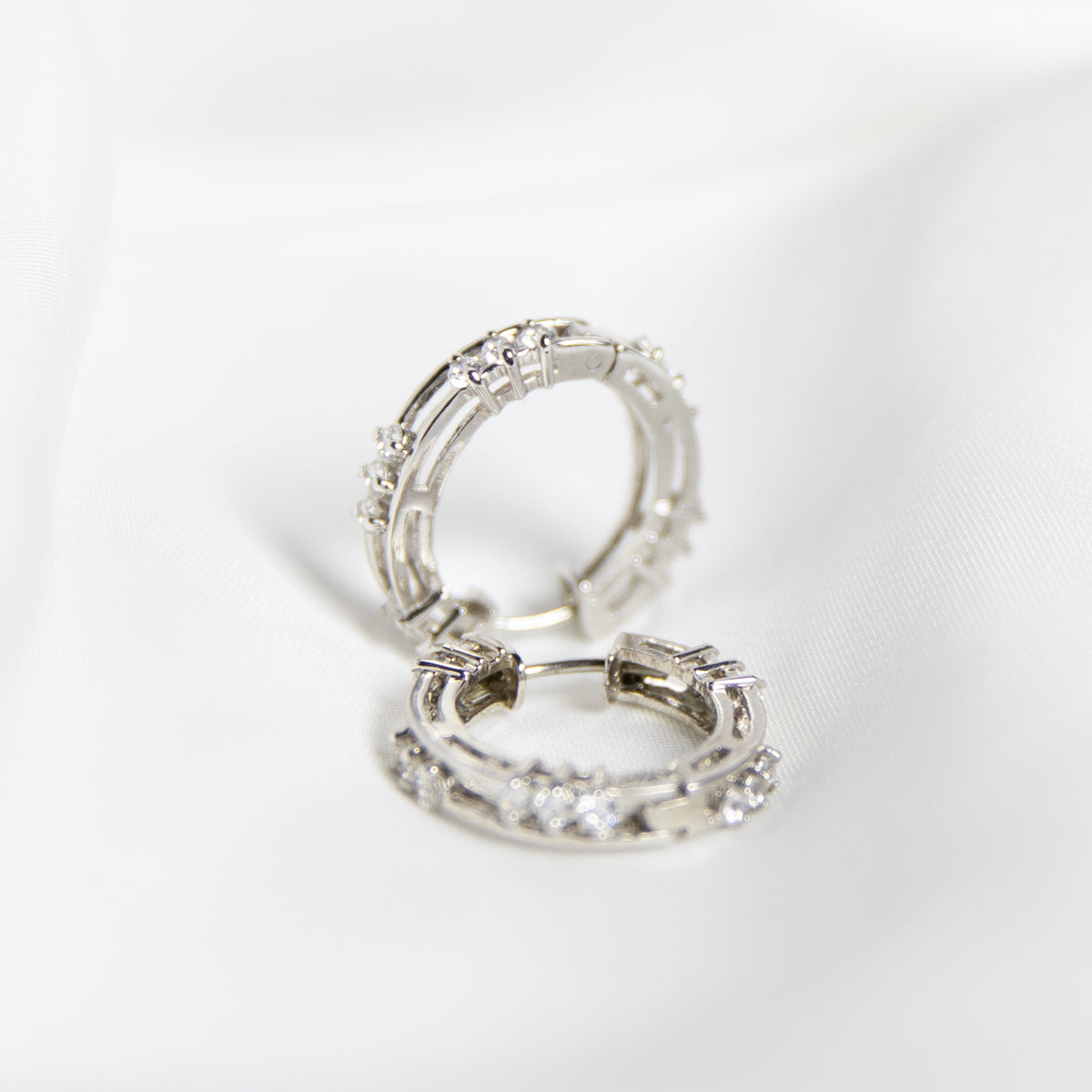 Iconic Imani Huggies, Silver