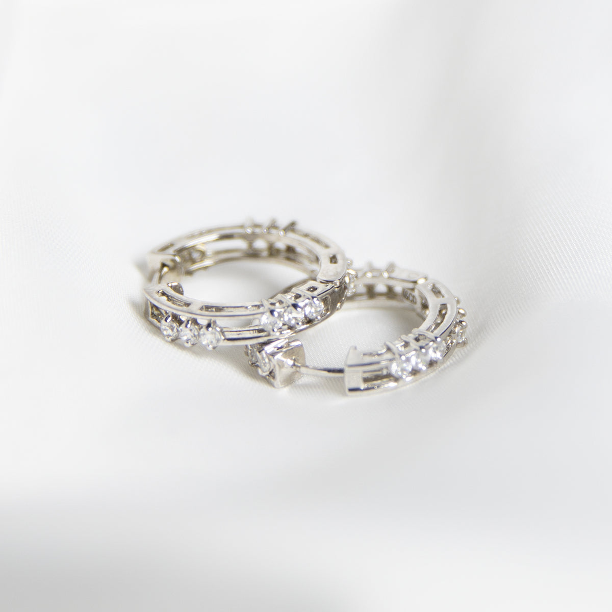 Iconic Imani Huggies, Silver