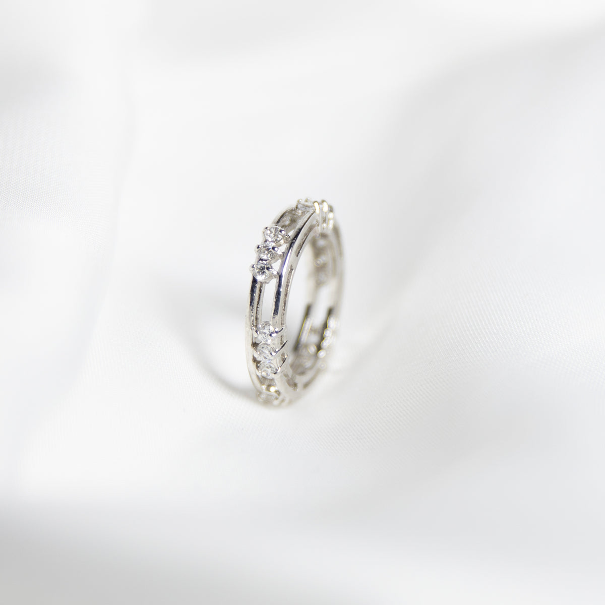 Iconic Imani Ring, Silver