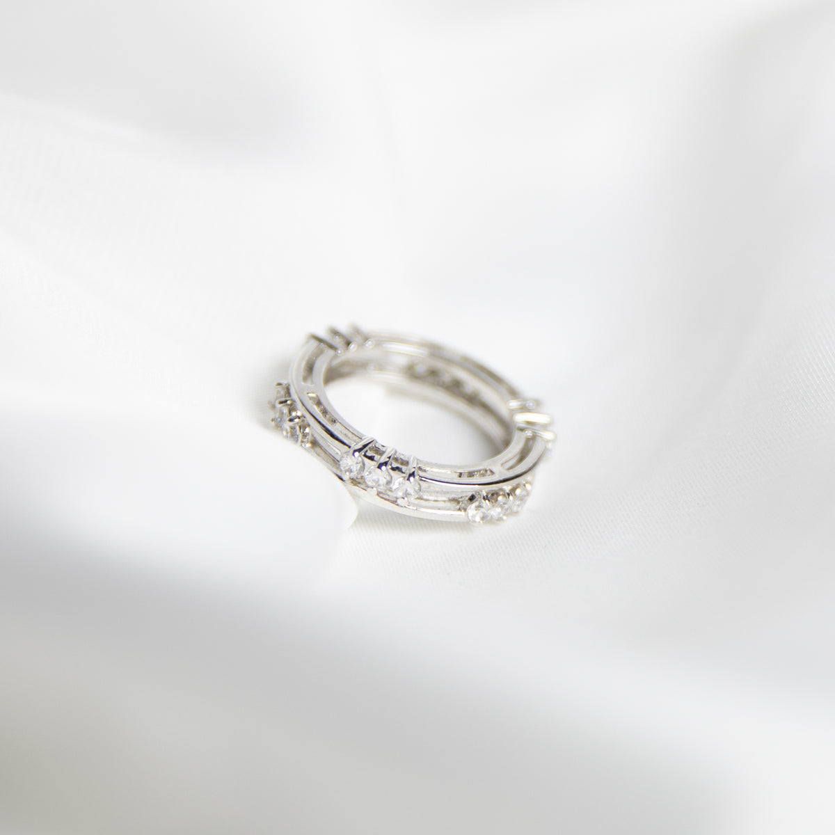 Iconic Imani Ring, Silver