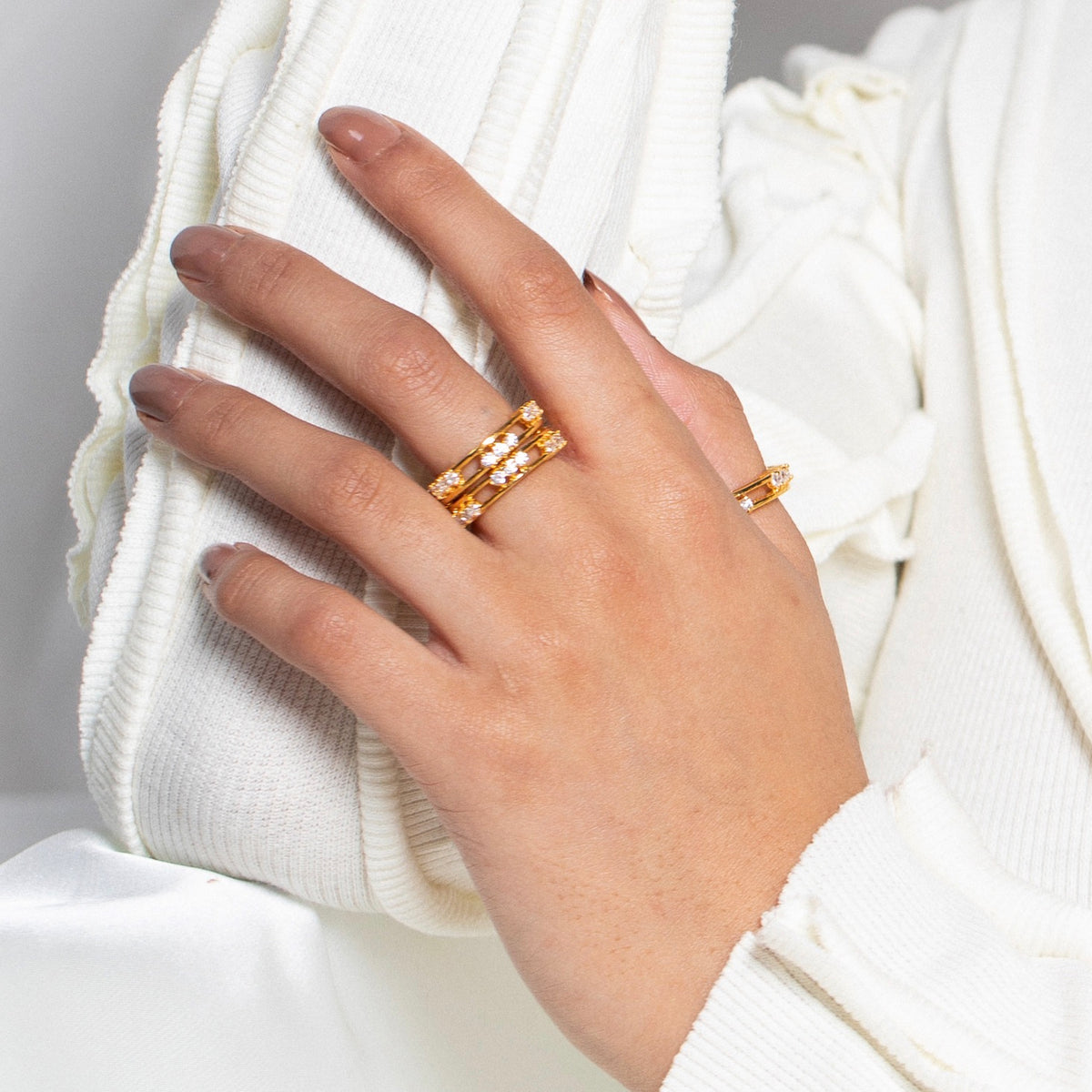 Iconic Imani Ring, Gold
