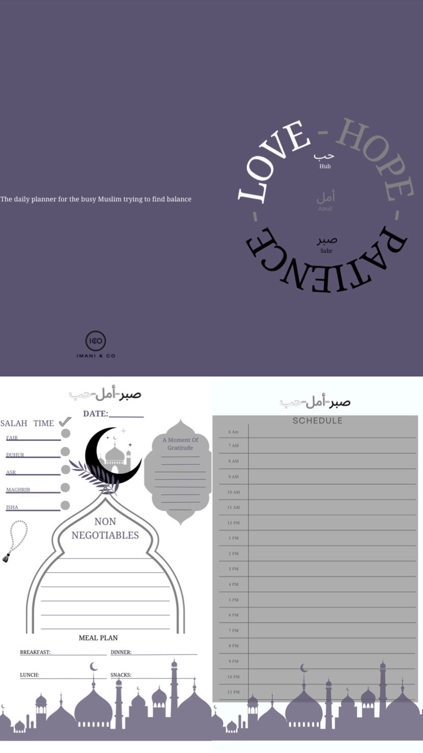 The Balance Planner - For The Busy Muslim