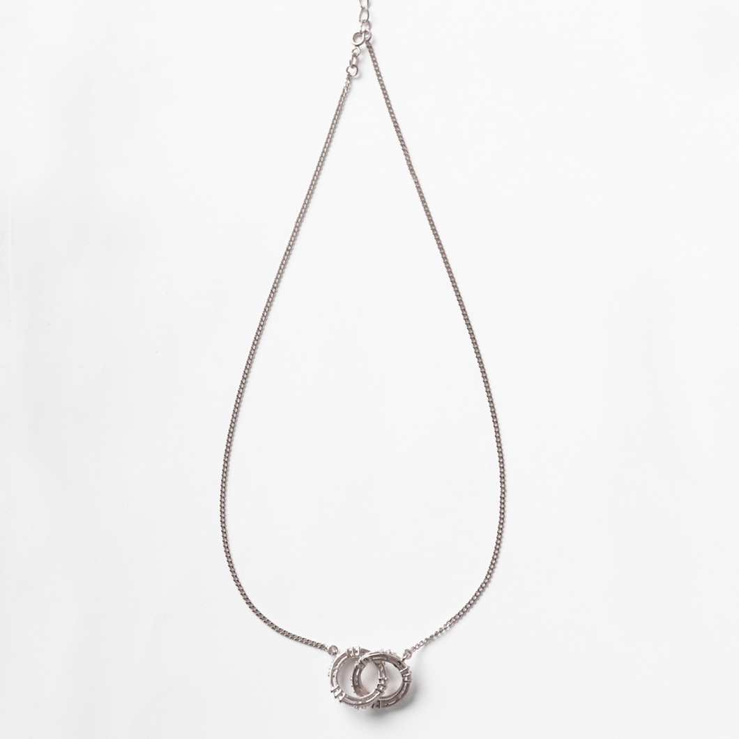 Iconic Imani Necklace, Silver