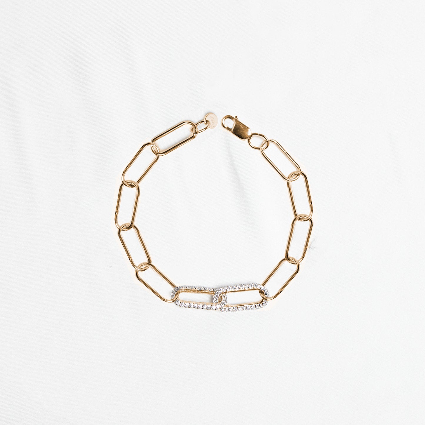 Link Me Bracelet, Gold